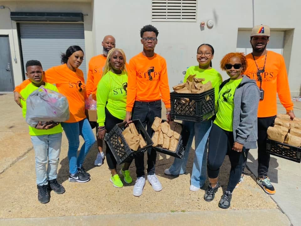 Ministry team at community event